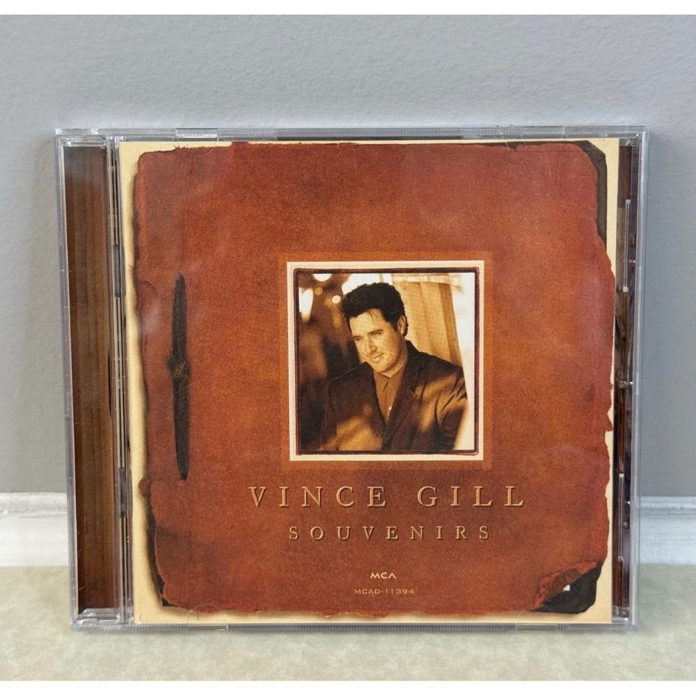 Vince Gill Souvenirs CD 1995 MCA Records MCAD-11394 Country Hits Reba Dolly